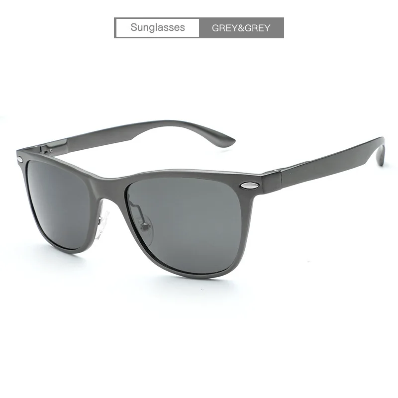 Rivet Men Polarized Sunglasses Women Vintage Classic Man Glasses Coating Mirror Gradient Lens Ladies Eyewear UV400 Shades - Цвет линз: 1