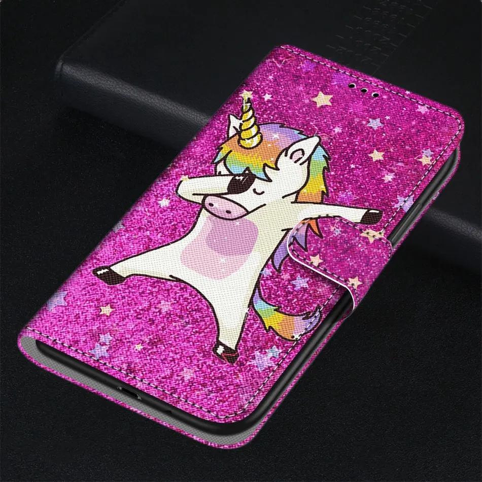 Флип чехол Fierce Lion Tiger Wolf для Samsung Galaxy A10 A10S A20S A20E A20 A2 Core A30 A40 A50 A60 A70 A80 Capa