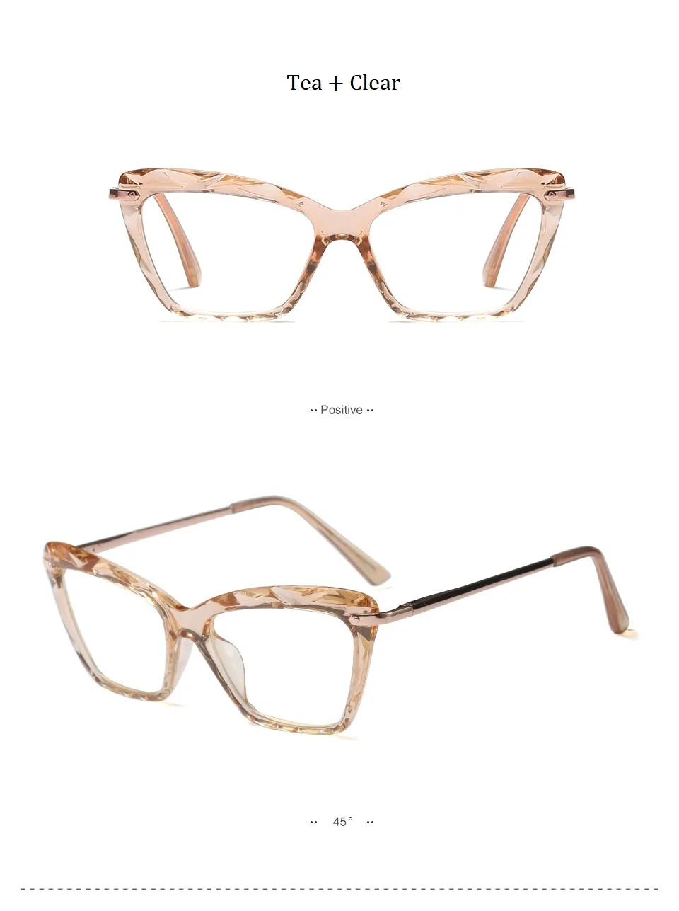 Кошачий глаз, прозрачные очки, оправа для женщин, фирменный дизайн, Кристальные очки, прозрачные линзы, очки, оптическое стекло, Oculos De Sol, UV400