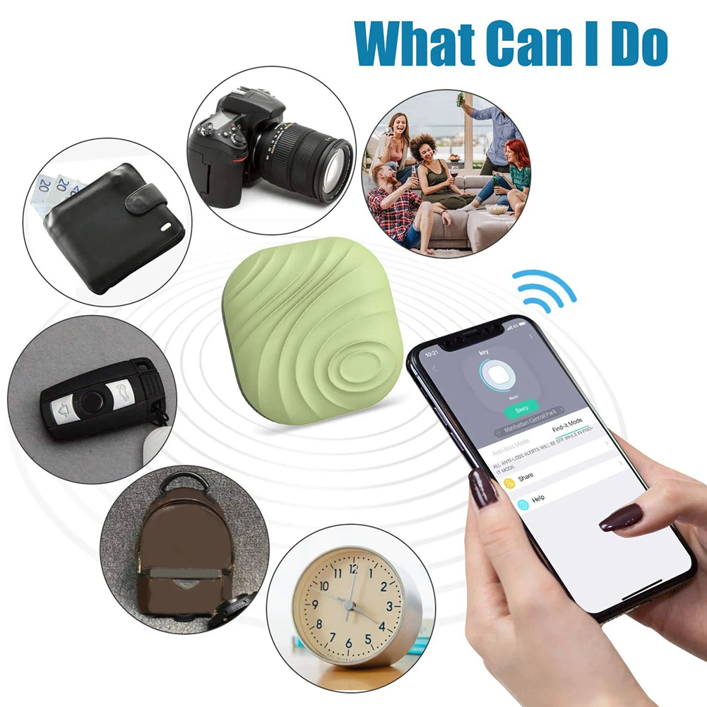 Анти-потеря Смарт Bluetooth Finder напоминание трекер двунаправленный сигнализации ключ кошелек PhoneSmart тег дистанционное управление локатор для ключей