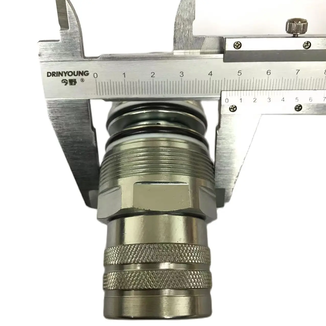 Hydraulic Quick Coupling Replace Hydraulic Female Flat Quick Coupling For Bobcat Hydraulic Coupling Old Style 46mm Thread Outer Diameter 6680018