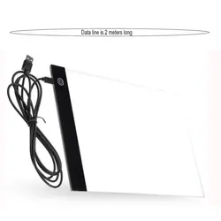 A4 led desenho tablet gráficos digitais almofada usb led caixa de luz placa cópia eletrônico arte gráfica pintura mesa escrita