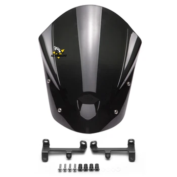 

Motorcycle Windscreen For Yamaha MT09 FZ09 2013 2014 2015 2016 MT 09 ABS Plastic Windshield Front Wind Screen Protector steady