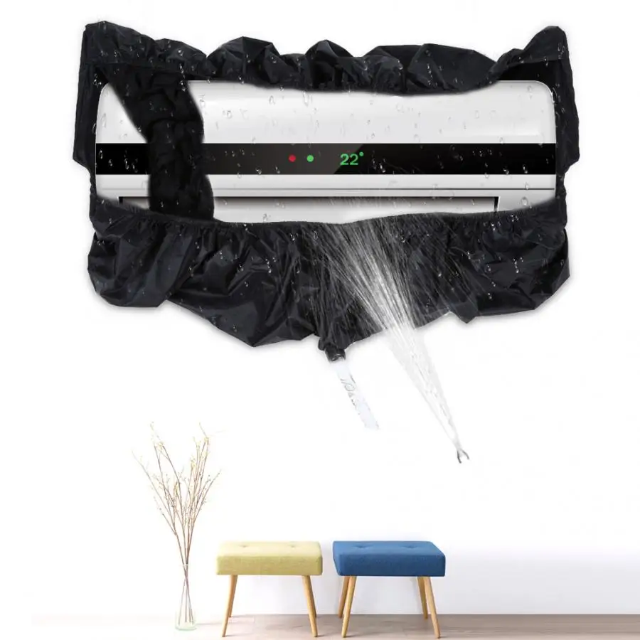 3P Air Conditioner Dust Washing Waterproof Cover Protector 3 meter Water Pipes SG