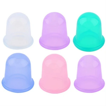 

Cupping Body Massage Anti Cellulite Vacuum Cans Silicone Suction Cups Anti-Cellulite Massager Therapy Bank For Face Facial Leg