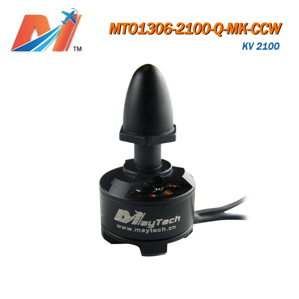 Maytech(4 шт) 1306 2100kv rc реактивный двигатель для профессионального мультикоптера Дрон CW CCW