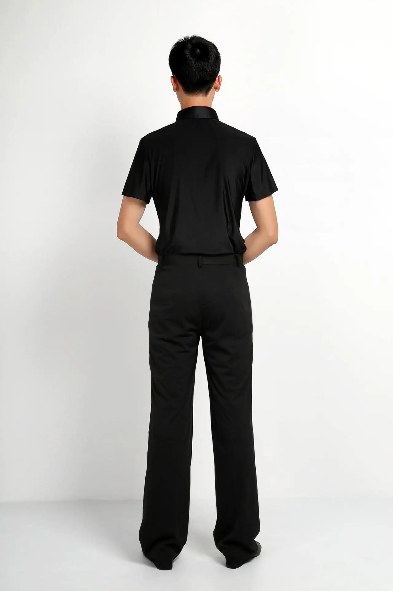 New Style Men's Ballroom Pants Square Pants Ballroom Dancing Pants Latin Dance Practice Dance Pants Men'S Wear Modern Dance Pant