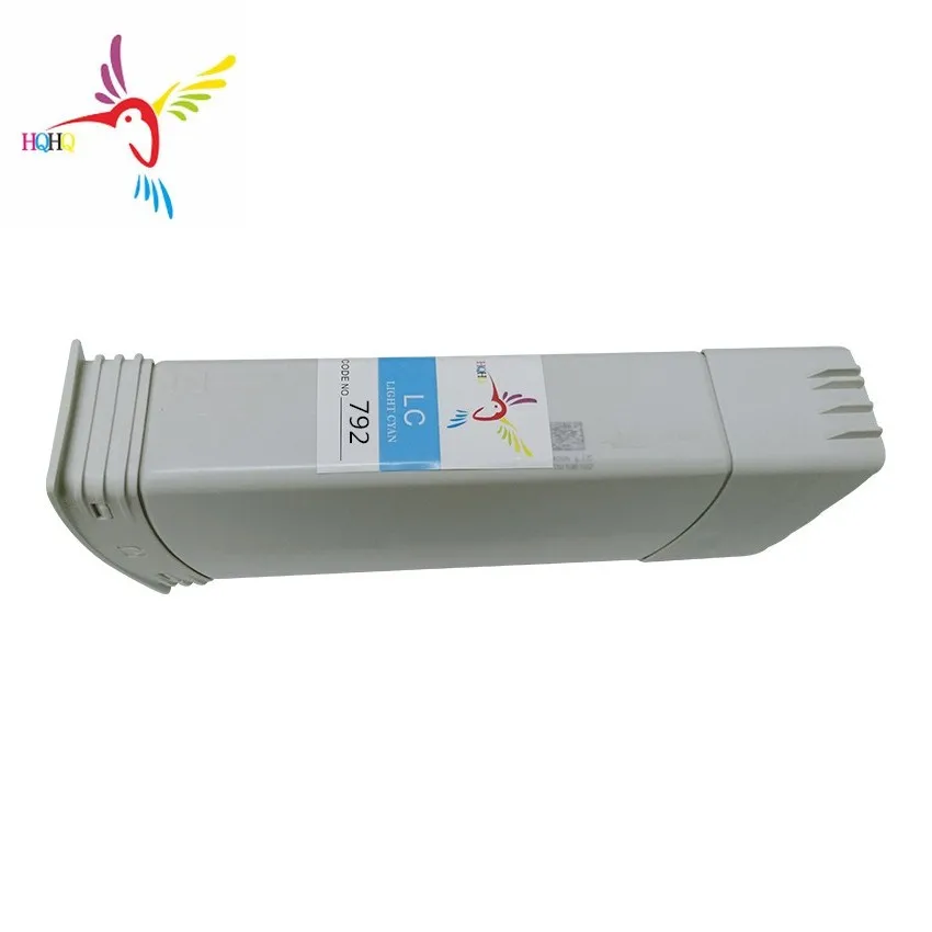792 чернильный картридж для hp Latex 210/260/280/Designjet L26100/L26500/L28500 792 латексный чернильный картридж для hp латексные чернила 792 - Цвет: Light cyan