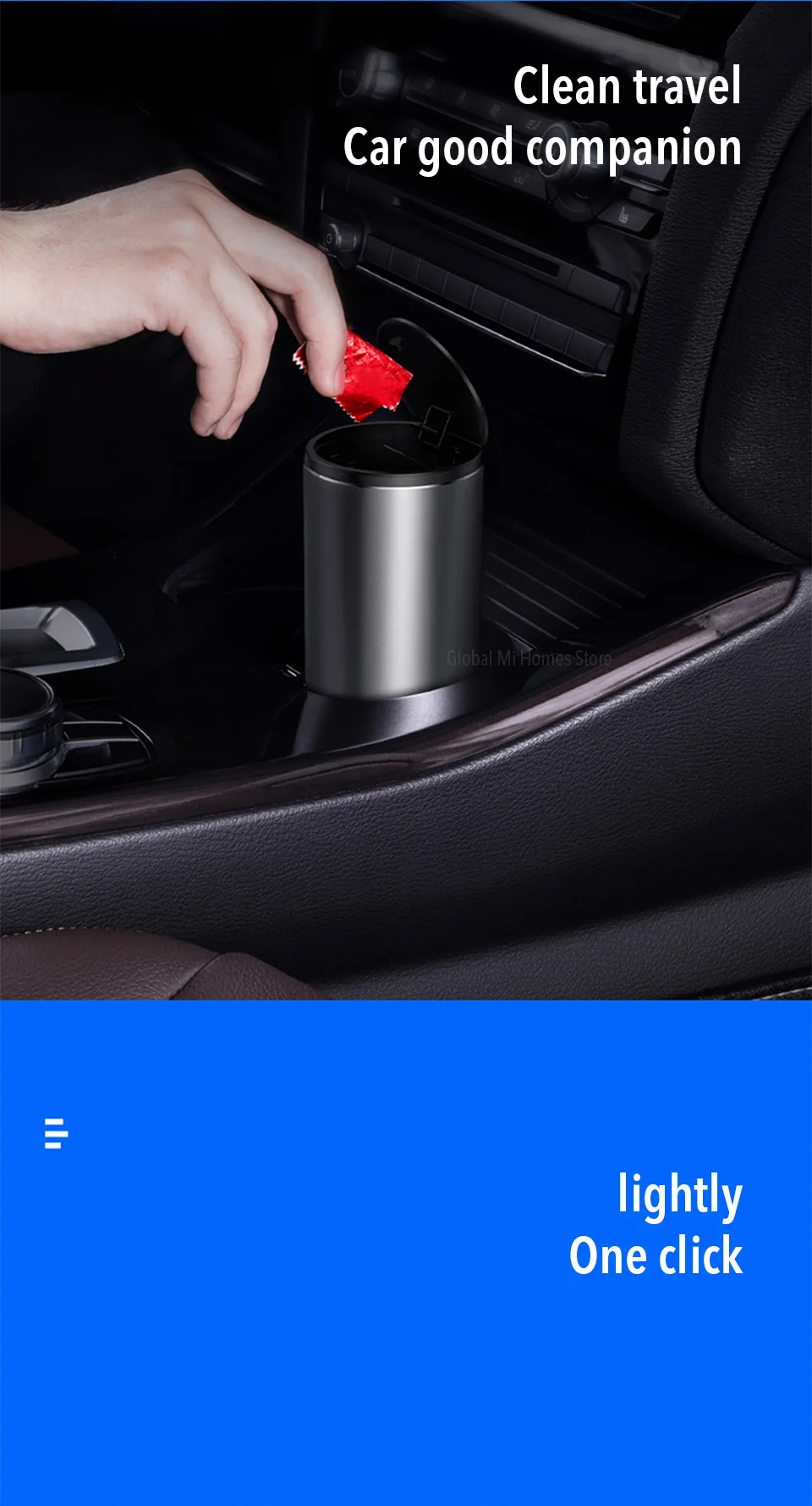 Xiaomi Youpin BASEUS мусорное ведро автомобиля, мешок для мусора, мини-Инновационный складной, многофункциональные емкости в автомобиле