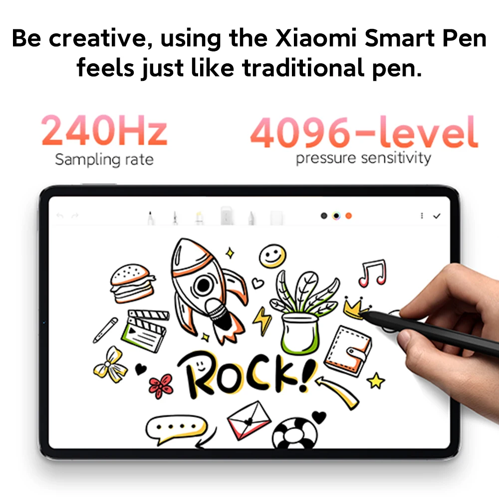 Original Xiaomi Stylus Pen 2 Draw Writing Screenshot Tablet Screen Touch  Magnetic Pen For Xiaomi Mi Pad 5 / 5Pro/Mi Pad 6/6Pro, snatcher