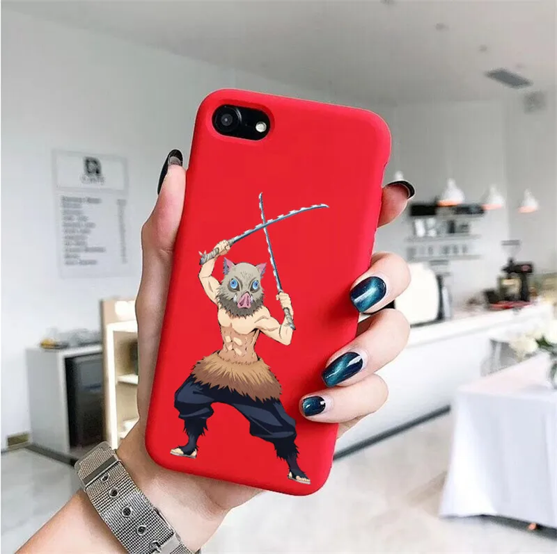Чехол Zenitsu Agatsuma для iPhone 11 pro MAX XS XR 6S 8 7 Plus Demon slayer Kimetsu No Yaiba, мягкий силиконовый чехол из ТПУ