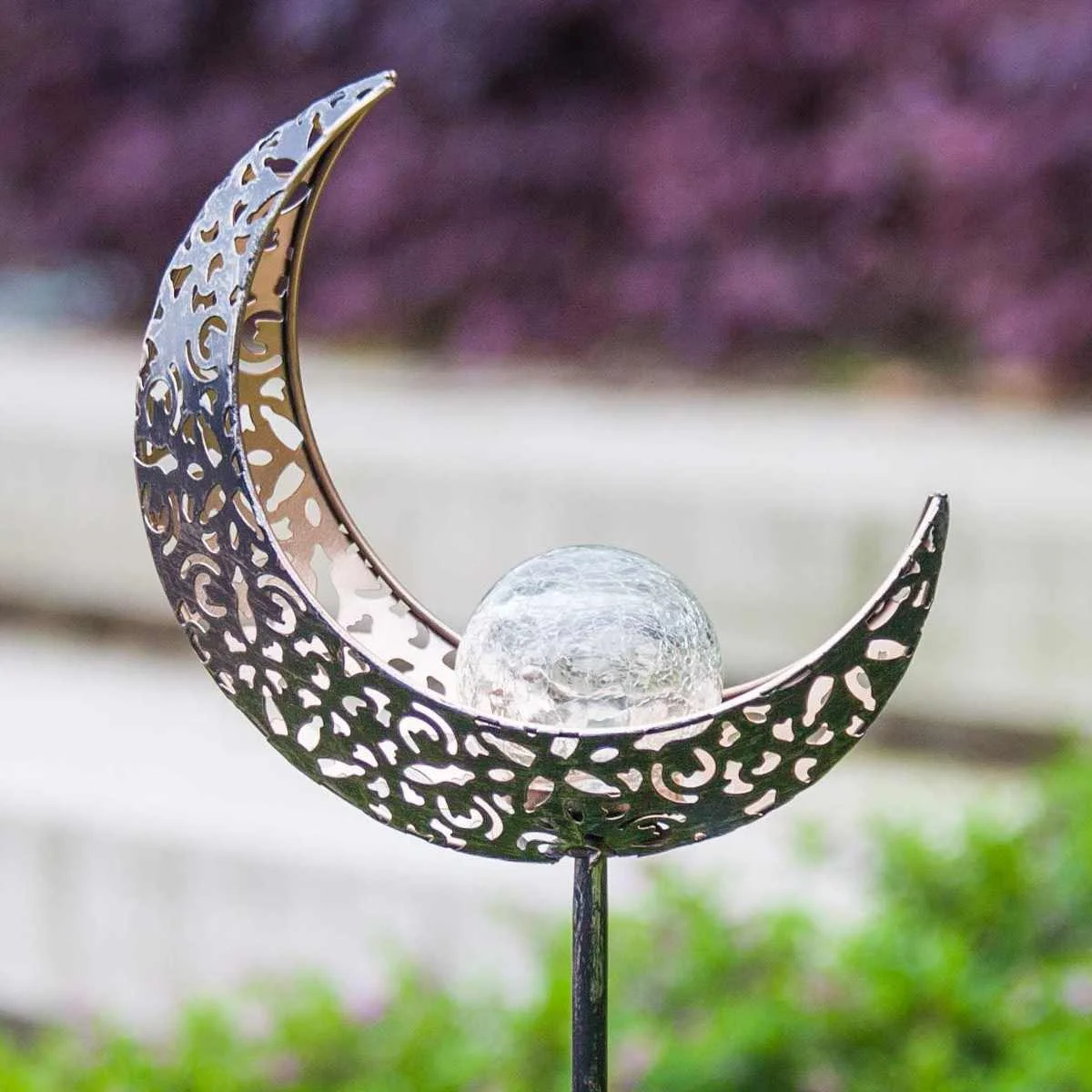 Emissor de Luz Lâmpada à Prova Água ao ar Novo Diodo Solar Led Jardim Luz Efeito Chama Dwaterproof Livre Luzes Paisagem Decorativa Sol Lua 7 Lâmpadas solares