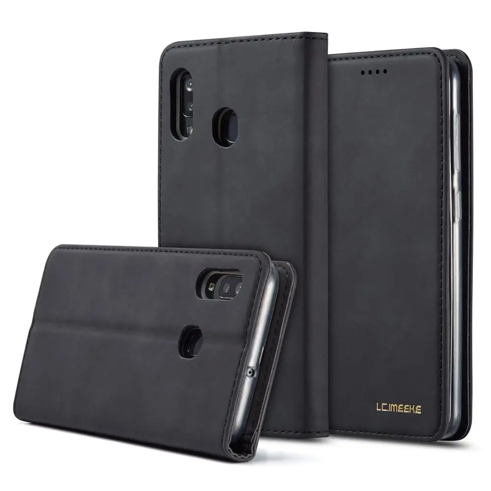 

For Samsung Galaxy A20 A30 A40 A50 A70 A20E Case Magnetic Flip TPU+Leather Wallet Case Cover For Samsung Galaxy A51 A71 A21S