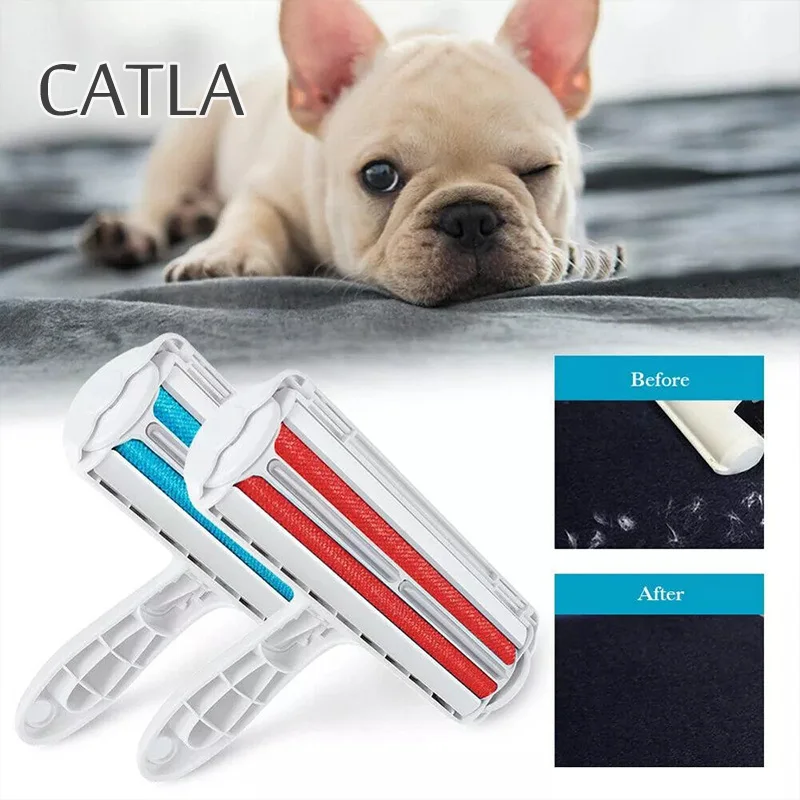 Clothes Pet Hair Remover Roller Removing Dog Cat Hair From Furniture