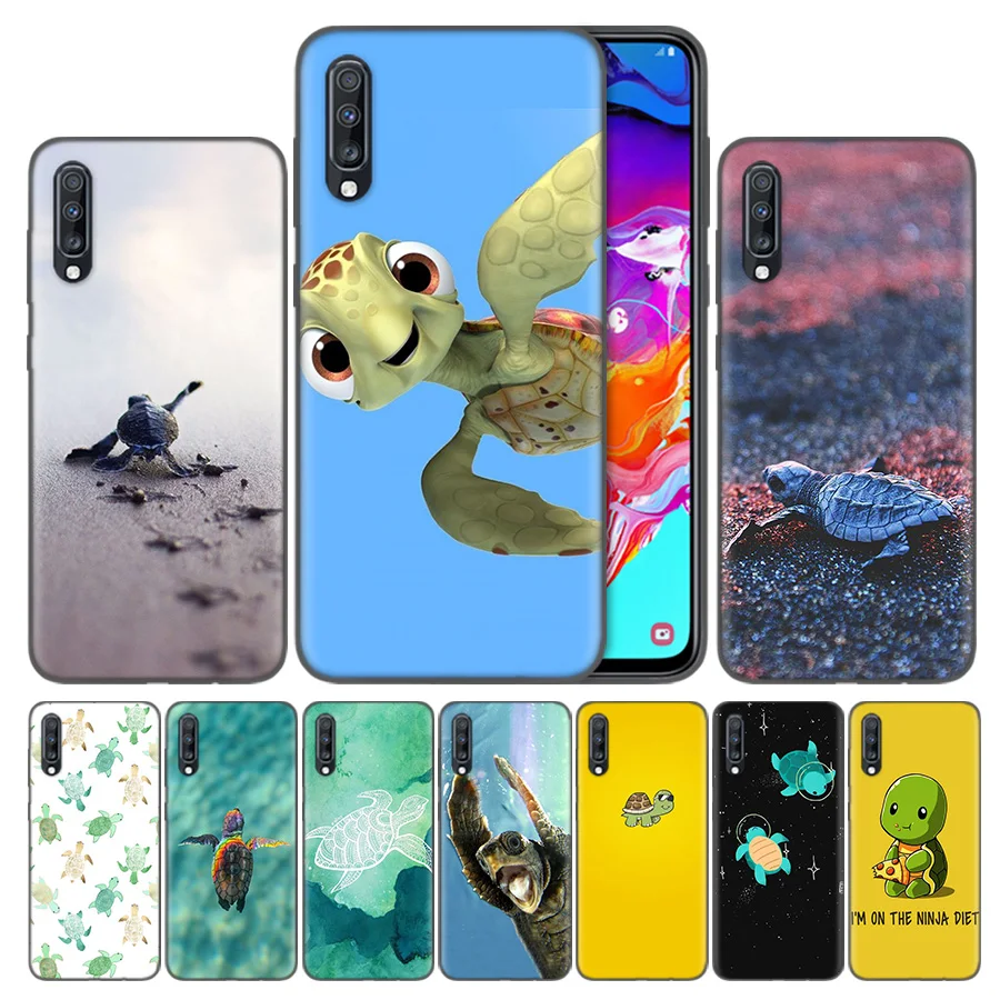 

Turtle Tortoise Bags Coque Phone Case For Samsung Galaxy S8 S9 A50 S10 S10e Plus 5G A10 A20 A30 A40 A60 A70 Back Covers