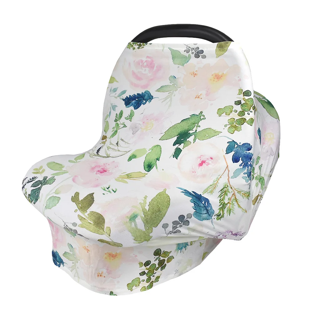 Lactation Towel Multifunctional Safety Seat Shade 7 Colors Windproof Cover Infant Baby Cart Cover Cover Shading Towel