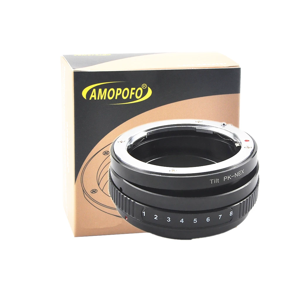 PK to NEX Tilt Lens Adapter ,Pentax P/K Lens to Sony E A5100 A6000