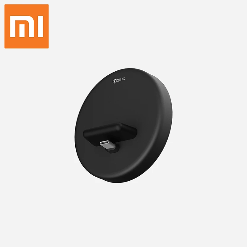 Xiaomi новая подставка для мобильного телефона type-C 18 Вт Держатели для быстрой зарядки Настольный держатель для телефона поддержка зарядки для samsung huawei - Цвет: Черный