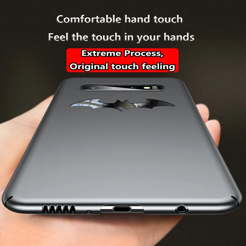 

Phone Case for Samsung Galaxy Note 9 8 10 Plus Ultra Thin Matte Car Magnetic Holder Case for S10 E S9 S8 Plus PC Hard Case Cover