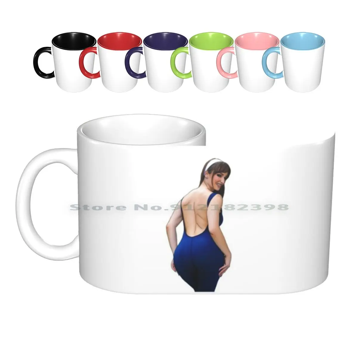 Lexi Luna Spandex Ceramic Mugs Coffee Cups Milk Tea Mug Lexi Luna Lexi Luna  Star Star Sexy Milf Back Mylf Ass Tush Lana Rhoades - AliExpress