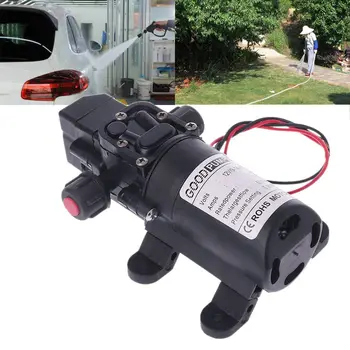 

1pc 6L/Min 70W/100W Car Washer Pump Automatic Diaphragm 6A 12V Mini Electric Car Washing Pump Water Sprayer Washer