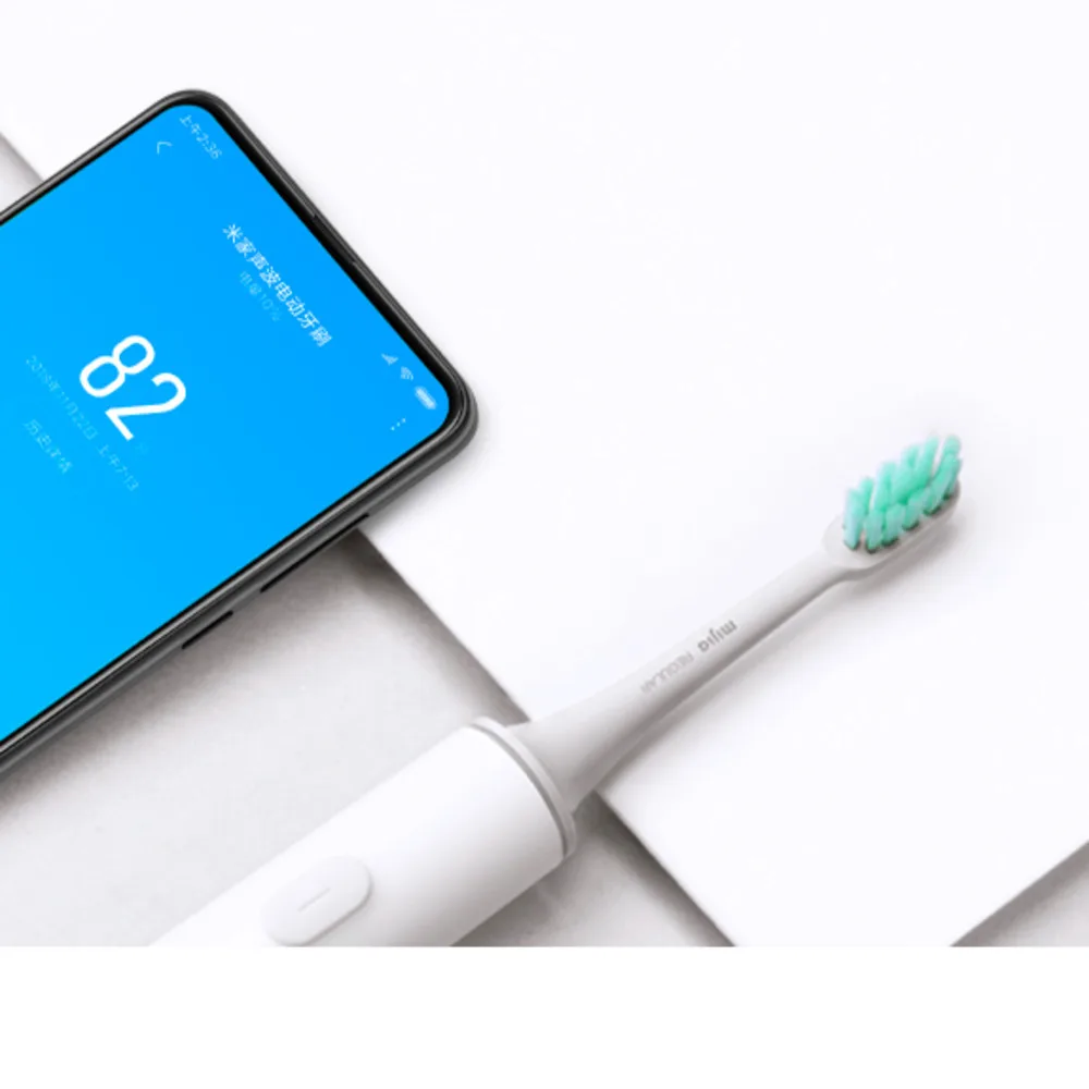 Xiaomi MIJIA звуковая электрическая зубная щетка T500 умная зубная щетка для чистки зубов Персонализированная индивидуальная зубная щетка для чистки зубов Xiomi электрическая зубная щетка
