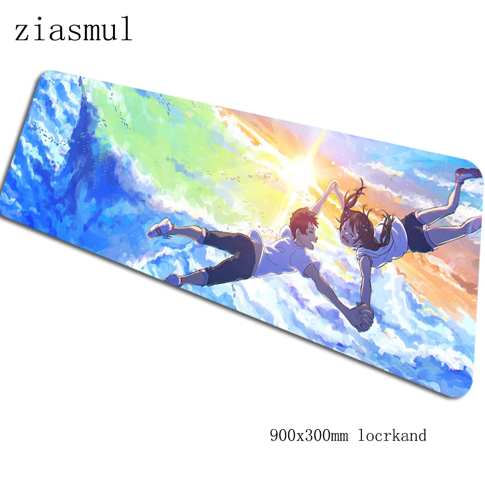 Выветривающийся с вами коврик для мыши 900x300x3 мм коврики для мыши 3d игровой коврик для мыши для геймера модные персонализированные коврики для мыши Клавиатура ПК коврик - Цвет: Size 900x300x3mm