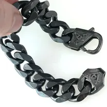 Ретро масонский масон из нержавеющей стали 19-24 см длина 15,7 мм ширина браслет B256