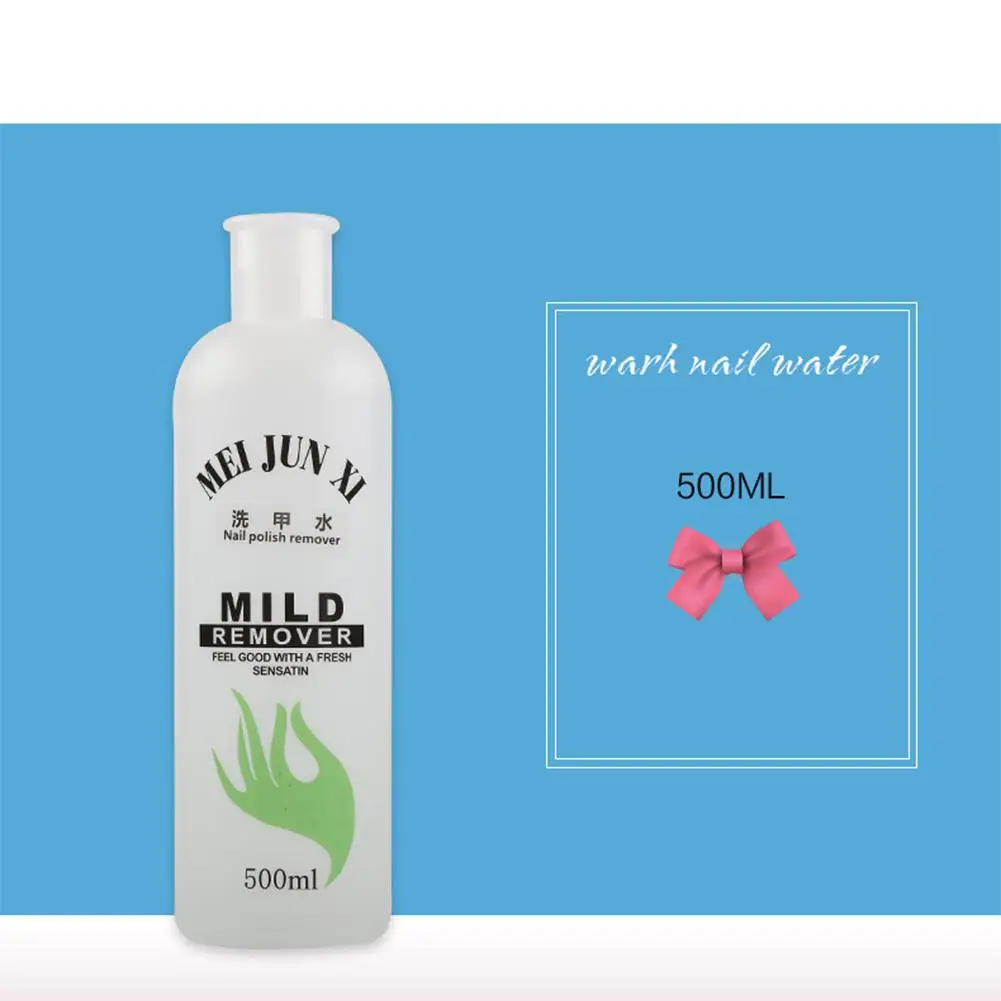

MeterMall Gel Remover Liquid Degreaser For UV Gel Varnish LED Nails Polish Cleaner Water 1 Bottle 500ML