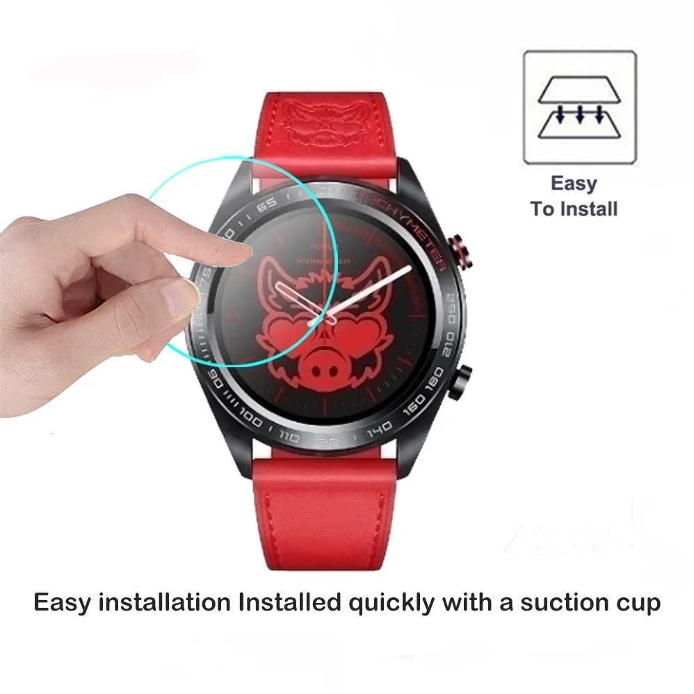 2 упаковки 0,3 мм 2.5D 9H закаленное стекло для huawei Watch Dream Vivienne Tam Smartwatch Защита экрана для huawei GT Active элегантная