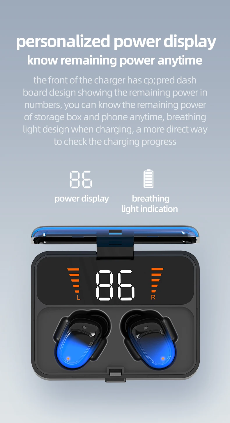 TWS беспроводные Bluetooth наушники V5.0 Touch беспроводные наушники 9D стерео спортивные водонепроницаемые наушники с микрофоном для iPhone huawei телефон