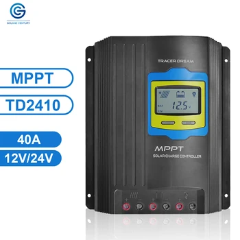 

Goland Century TD2410 CE Rohs MPPT Solar Charge Controller 12V 24V 40Amp For Solar Power System Home