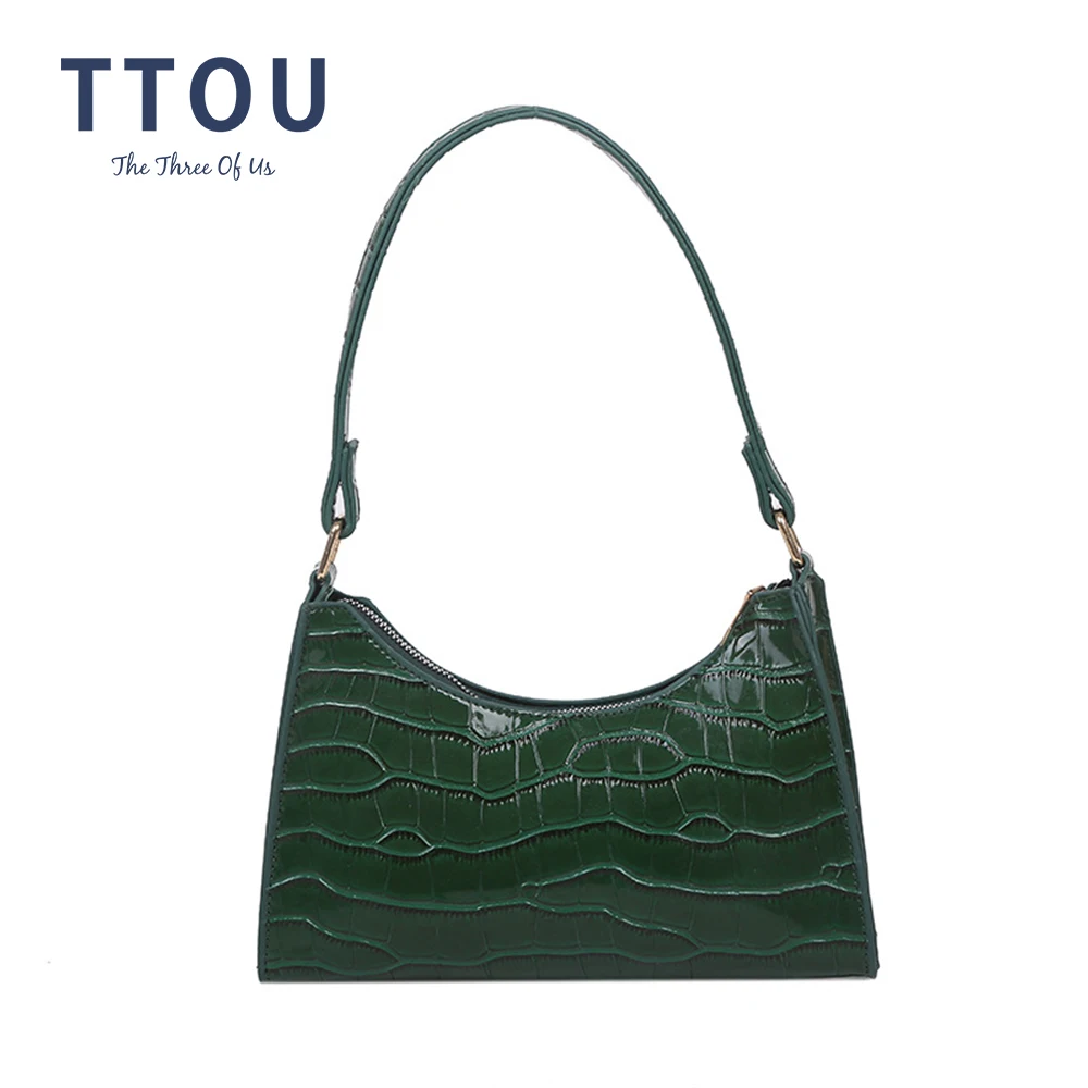 

Women Leather Handbags Luxury Brand Crossbody Totes 2021 New Fashion Alligator Leather handbag Lady Shoulder Messenger Bags