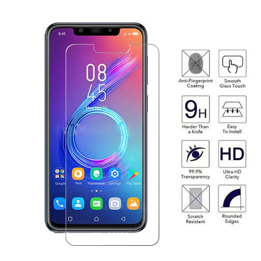 Прозрачное Защитное стекло для Infinix Hot 6x7 Zero 6 закаленное экрана 7 Zro Pro S3X защитная