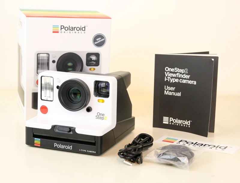 Polaroid Onestep2 VF+ white stranger things edition Радужный фотоаппарат с пленкой i-type и пленкой 600 - Цвет: White