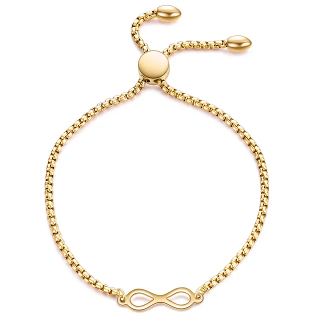 Stainless Steel Love Heart Bracelets For Women Party Gift Fashion Joyas de Chain Charm Bracelets Jewelry Wholesale Text Engraved 