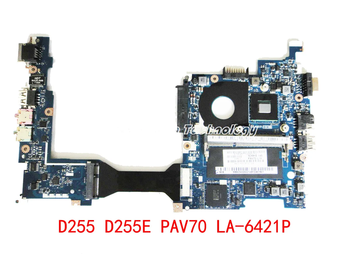 Материнская плата для ноутбука ACER D255 D255E PAV70 LA-6421P MBSDH02002 MB.SDH02.002 материнская N455