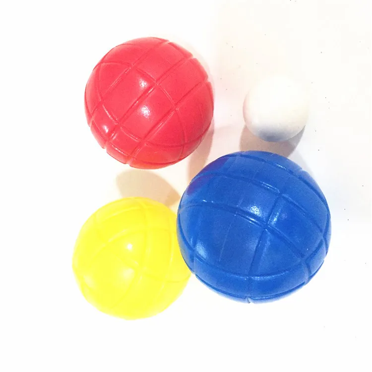 Bocce мяч настраиваемый экологически чистый пластиковый мяч с игрушкой пластиковый газон водный шар 7,2 землее