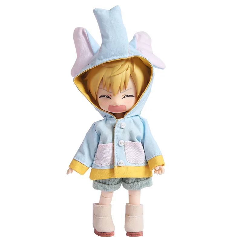 1/12 Кукла мультфильм пальто ob11 Топ Одежда (подходит Ob11 obitsu11 BJD12 cu-poche P9 Molly) | Игрушки