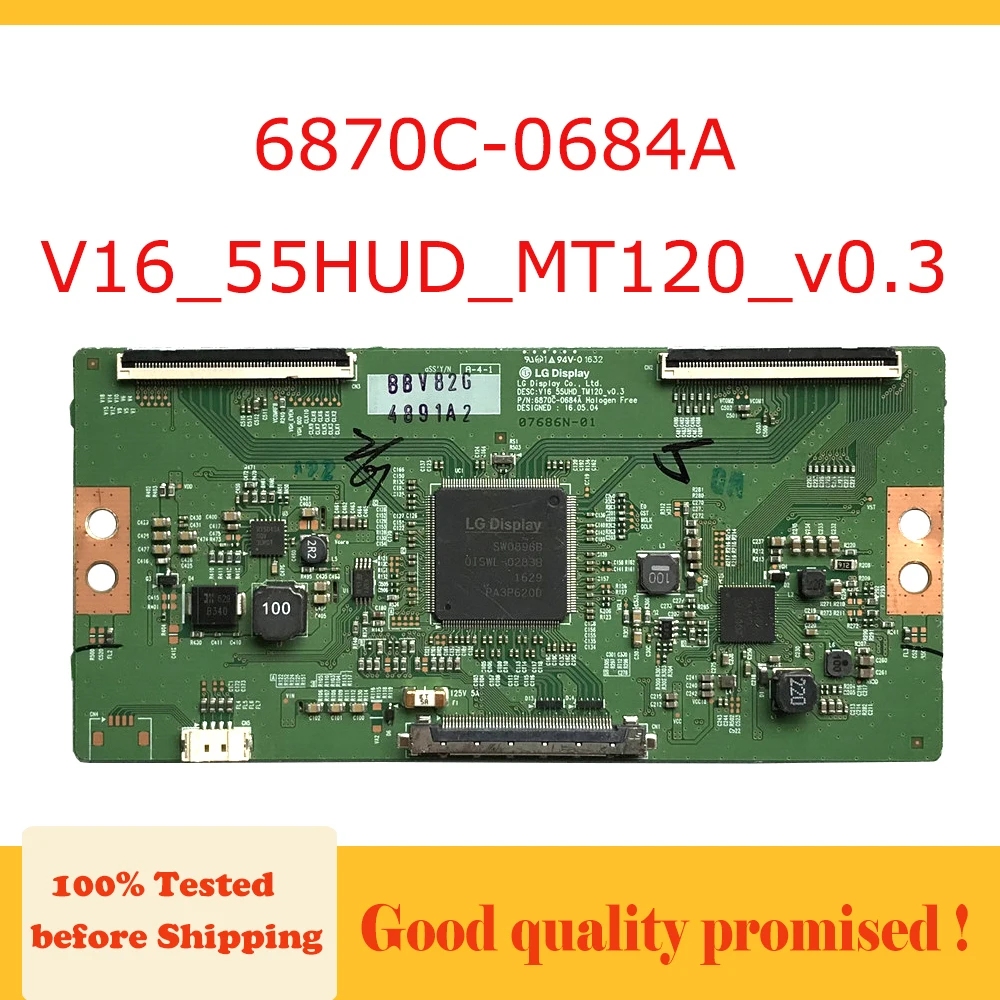6870C 0684A V16 _ 55HUD MT120 0 3 T con board tcom Board placa tv lg t v0.3|Печатные платы| |