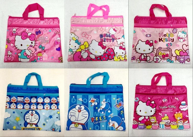 Hello kitty kt Cat Джингл кошки мультфильм экологически чистые покупки ручной Потяните Ланч-бокс сумка информация обзор