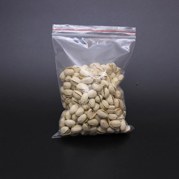100 шт упаковка Ziplock герметичный мешок для хранения пищевых продуктов сумка для хранения Контейнер для пищевых продуктов пластиковое уплотнение ювелирных изделий - Цвет: 9x13CM
