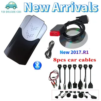 

2020 NEW VCI Obd Obd2 Scanner For Delphis VD DS150E CDP 2017.R1 2016.R0 Bluetooth For Car And Trucks OBDII OBD Diagnostic Tool