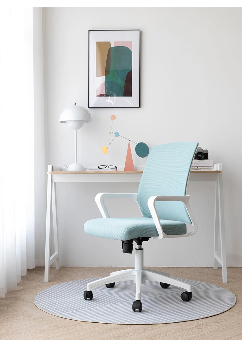 Description Picture 6 of itemOffices Furniture Rotary Lifting Net Cloth Computer Armchair Comfortable Backrest Desks Office Chairs Esports Gaming Stool Seat