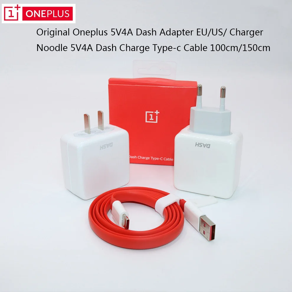 Оригинальное зарядное устройство Oneplus Dash 5 В 4 а для ЕС США USB настенный адаптер