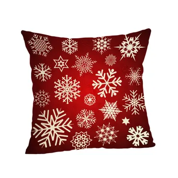 

Christmas Decorative Pillow Cushion Covers Sofa Bed Home Decor Flannelette 45cm×45cm Pillow Case Home Decoration Cushion Cover