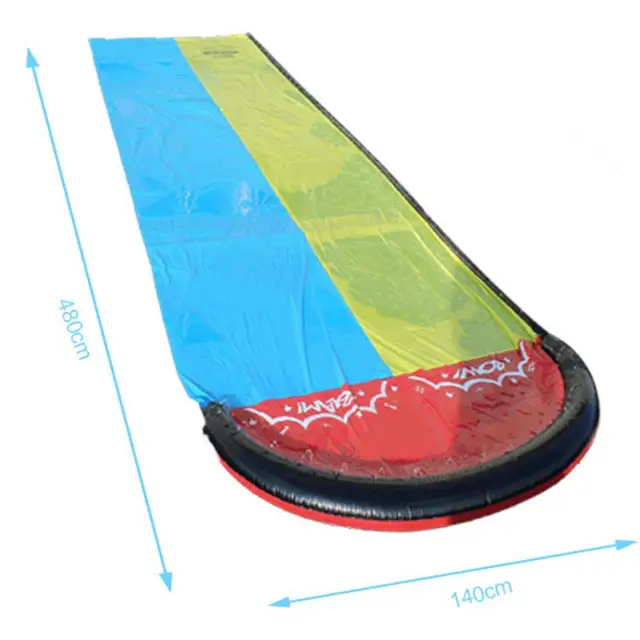 Giant Surf Water Slide Fun Lawn Water Slides Pools For Kids Summer PVC Games Center Backyards Outdoor Children Adult Toys 5