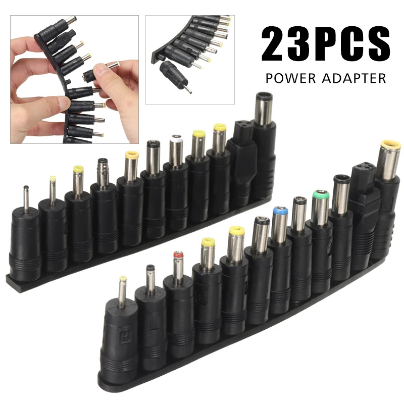 

23 Tips Universal AC DC Power Supply Adapter Charger for Most Laptop Notebook Professional Laptop Power Connector Accessories