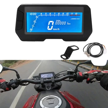 

Motorcycle 12000RPM 6 Gear Universal LCD Digital Speeeter Oeter for 2,4 Cylinders Meter