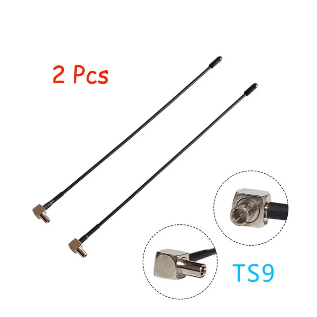 XW04018 Dlenp 2 шт 4G LTE антенна с TS9 или CRC9 разъемом для huawei E398 E5372 E589 E392 Zte MF61 MF62 aircard 753s 5dbi усиление - Цвет: XW04018